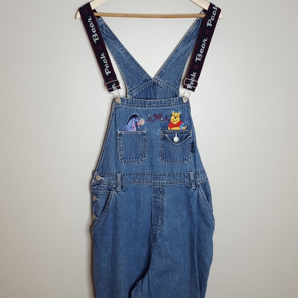 vintage winnie the pooh overalls